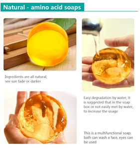 Tốt Nhất Bán Tự Nhiên Hữu Cơ Khuôn Mặt Làm Trắng Da Axit Amin Xà Phòng Cơ Thể Sáng Handmade Chống Nhăn Xà Phòng - Product Image 2