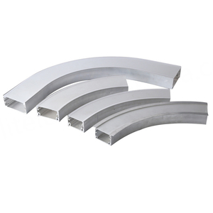 Perfil de Aluminio LED de 20*20 mm, Perfil de Aluminio Flexible para Tira de Luz Rígida, Canal de Luz Curvo de PVC, Perfiles de 78*78 mm - Product Image 1