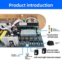Papan Penguat Daya D900 2.1 Saluran Modul Bass Berdaya Tinggi dengan Bluetooth