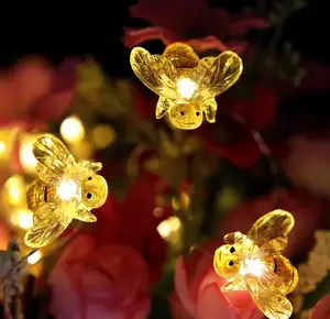 Honey Bee Fairy String Lights 10/20/30/40/50 LEDS Customizable