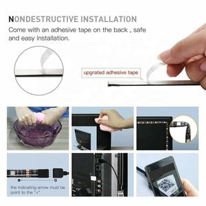 <span class=keywords><strong>Ruban</strong></span> <span class=keywords><strong>LED</strong></span> intelligent sans fil avec application, 1M/2M/3M/4M/5M, RGB, télécommande, éclairage arrière de télévision, DC 5V, <span class=keywords><strong>USB</strong></span>, 5050 SMD, <span class=keywords><strong>ruban</strong></span> <span class=keywords><strong>LED</strong></span> flexible - Product Image 6