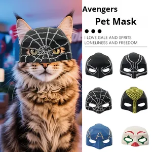 Masque de chauve-souris mignon en plastique avec diamants, pour Halloween, Joker, <span class=keywords><strong>Avenger</strong></span>, bricolage, fournitures de fête - Product Image 1