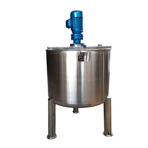 Mezclador de jugo de acero inoxidable 200L en producción de mermelada de frutas bebida tanque de mezcla con Gato