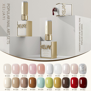 XEIJAYI Vernis à Ongles Gel UV Longue Tenue Couleurs de Luxe Populaires pour le DIY et les Salons de Manucure Style Designer Vente en Gros Usine - Product Image 2