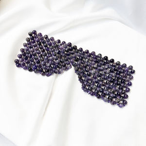 Mascarilla <span class=keywords><strong>Facial</strong></span> de Jade Natural, Cuarzo Rosa, Amatista y Jade Verde, Relajante, Alivia la Hinchazón con Terapia de Frío y Calor - Product Image 3