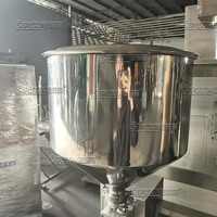 Llenadora Neumática Vertical Semiautomática SPX para Pasta |   Control Remoto de Acero Inoxidable de Grado Alimenticio para PLC de Motor, para Cosméticos