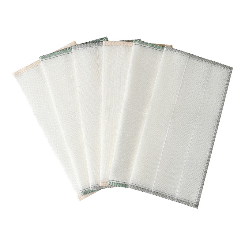 8-Layer Mesh Dish-Washing Cloth Bamboo Fiber Household Regenerated Oil-Repellent Kitchen Towel Easy Clean Not Cleaning Cloths