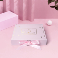 Boîte à chocolat à fermeture magnétique avec séparateurs Boîtes d'emballage pour desserts et bonbons de mariage avec ruban