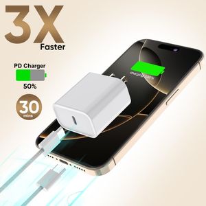 Cargador Rápido Tipo C de 20W para iPhone 17 Pro Max/17Pro/16e/16 Pro/16 Plus/15/15 Pro Max y <span class=keywords><strong>iPad</strong></span>, Cargador USB C de <span class=keywords><strong>Carga</strong></span> Rápida - Product Image 2