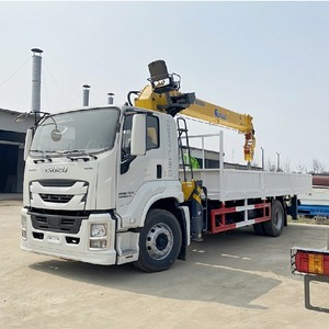 รถบรรทุกอีซูซุ กิกะ 8 ตัน ดีเซล ติดเครน 4x2 สภาพใหม่ เครนบูมแบบยืดหดได้ ขาย - Product Image 2