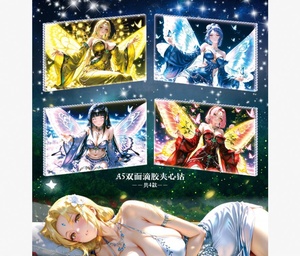 180box/case 10x15cm <strong>Narutos</strong> Japanese Anime Sexy Girl Acrylic Art Board Diamond Card Goddess Story Waifu Collection Cards - Product Image 6