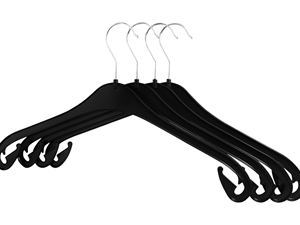OEM-Service Kleiderbügel Leichtgewichtig Hochbelastbar Flexibel Kostengünstig Anpassbare Kunststoff-Kleiderbügel für Bekleidungsgeschäfte - Product Image 4
