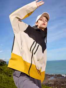 Giacca da <span class=keywords><strong>uomo</strong></span> invernale marrone da donna tuta da alpinismo calda impermeabile impermeabile da esterno XS tuta da neve in tinta unita - Product Image 5