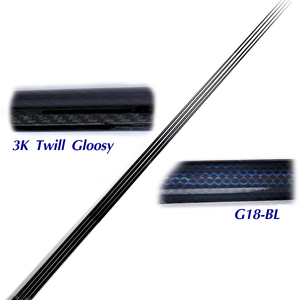 Fusto per Canna da Pesca in Carbonio Intrecciato Azione Rapida Monopezzo 6ft Fai da Te Big Game Pesca Stand-Up Traina e Bass Fishing 1 pz - Product Image 2