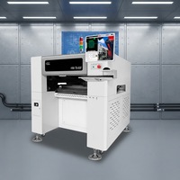 Máquina de ensamblaje de bombillas LED, modelo HW-T8SG-80F, de escritorio, para montaje SMT de chips IC, equipo SMD, montadora de chips LED