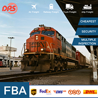 Agente de Transporte de Carga Rápido por Ferrocarril + Envío Exprés UPS DHL de China a Europa, México, Francia, Alemania, Polonia, Servicio Puerta a Puerta
