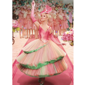 ชุดเดรสผู้หญิงใหม่ ชุดคอสเพลย์ฮาโลวีน ชุดแสดงตัวละครอนิเมะจากเกม GLINDA แม่มดผู้ร้ายแห่งเวทมนตร์ 2 Wicked:For Good - Product Image 6