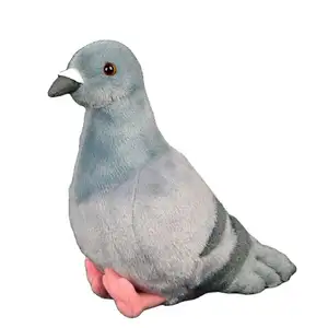 Simulation Pigeons Plush Toy Cute Pigeon Dolls Soft Stuffed Animal Toys