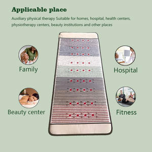 Pure Wave Pemf <span class=keywords><strong>Mat</strong></span> Infrarood Verwarming <span class=keywords><strong>Mat</strong></span> Amethist Jade Toermalijn <span class=keywords><strong>Mat</strong></span> Voor Spa <span class=keywords><strong>Massage</strong></span> <span class=keywords><strong>Bed</strong></span> - Product Image 3