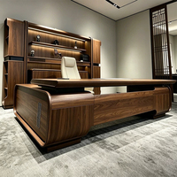 Meubles de bureau modernes en bois, bureaux et tables de bureau de Foshan pour le bureau du PDG