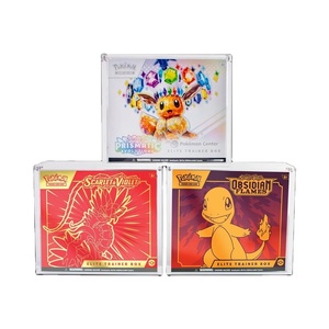 Boîte de protection moderne ETB Elite Trainer Box pour cartes TCG avec couvercles magnétiques, étui de protection en acrylique, directement de l'usine - Product Image 3