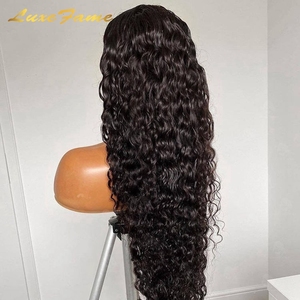 Parrucca Frontale HD in Pizzo da 30 Pollici, Ondulata a Cascata, 13x4, in Capelli Umani Brasiliani Ricci Profondi, Senza Colla - Product Image 3