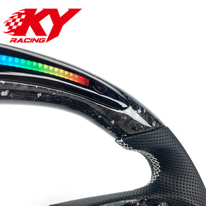 for Honda Accord Odyssey RC1 RC2 RCL2 RC4 Custom Sports Style Forged Carbon Fiber Steering Wheel With LED Rpm Display - Product Image 2