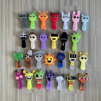 Vente en gros de jouets en peluche Sprunki mignons, de dessins animés, de monstres et de figurines d'animaux pour jeux, peluches de créatures de dessins animés