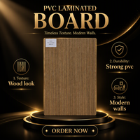 Panneau stratifié PVC JIEPIN 3-30mm, grain de bois, 3 couches, service de découpe pour panneaux muraux, armoires de cuisine, meubles, décoration intérieure