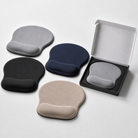 Ensemble de repose-poignets pour clavier Cloud Mouse avec design ergonomique, repose-poignets en caoutchouc imperméable de haute qualité