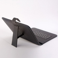 Casing papan ketik Universal, casing penutup Tablet Tipe C 7 /8/10, 1 inci untuk Tablet Android 7 "8" 10.1"