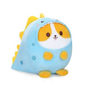 Bantal mewah dinosaurus manis populer 2025 hadiah licin ketat lembut mainan boneka hewan kustom bantal lembut anak-anak - Product Image 3