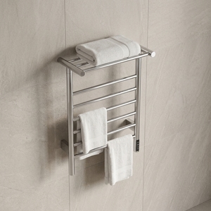 <span class=keywords><strong>Toallero</strong></span> Eléctrico Calefactado para Hotel/Apartamento, de Acero Inoxidable SUS304, Montado en Pared, con Clasificación de Impermeabilidad IPX4 - Product Image 2
