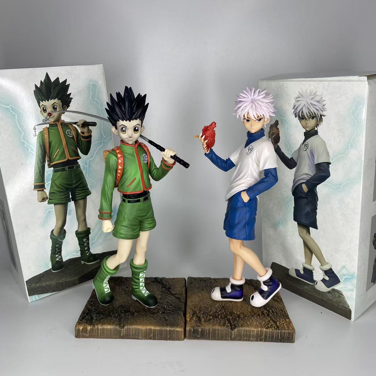 魅惑的なコレクション：ハンター×ハンターのキルアフィギュアの世界へ