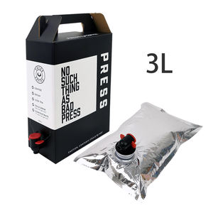 Personalizado 1L 1.5L 2L 3L BIB <span class=keywords><strong>BAG</strong></span> Cartón de papel desechable Embalaje Caja de jugo de aceite de oliva Dispensador de café para llevar Bolsa en caja Bolsa aséptica - Product Image 6