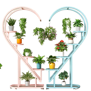 Grand Pot de fleurs en <span class=keywords><strong>fer</strong></span> <span class=keywords><strong>forgé</strong></span>, décoration d'intérieur et d'<span class=keywords><strong>extérieur</strong></span>, jardinière sur pied, <span class=keywords><strong>support</strong></span> <span class=keywords><strong>pour</strong></span> <span class=keywords><strong>plantes</strong></span> - Product Image 1