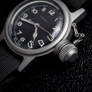 Montre mécanique vintage de plongée en acier inoxydable de 36 mm, montre mécanique minimaliste rétro pour homme - Product Image 4