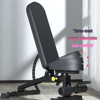 Banc de musculation multifonctionnel - Équipement de fitness professionnel commercial, exercices abdominaux, chaise de fitness multifonctionnelle