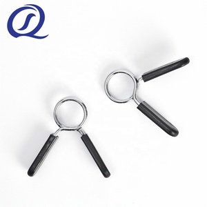 Bán buôn mạ crôm thép không gỉ 1 inch quả tạ Barbell Kẹp thanh mùa xuân <span class=keywords><strong>Clip</strong></span> cổ áo 60g cặp bền - Product Image 2