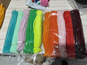 Bâtonnets en chenille de haute qualité 7~8mm 97-105g 100 pièces/lot - Product Image 5