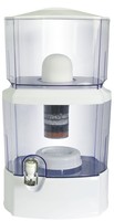 Pichet purificateur d'eau par gravité domestique 24L, charbon actif vert, conditionneur (purificateur d'eau) de table avec 7 étapes