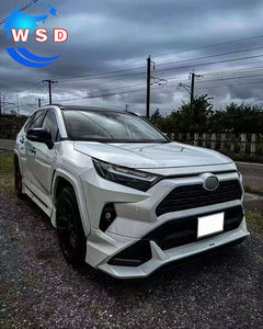 Kit de carrocería para TOYOTA <span class=keywords><strong>RAV4</strong></span> 2019: Faldones laterales de PP con extensiones de guardabarros, labios de parachoques delantero y trasero, y otras piezas de carrocería - Product Image 3