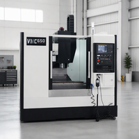 Centre d'usinage vertical CNC VMC650 - Machine de fraisage de précision à 3 axes
