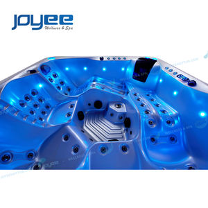 LELESPA – jacuzzi extérieur contemporain, <span class=keywords><strong>Spa</strong></span> pour la maison, système de contrôle Balboa <span class=keywords><strong>américain</strong></span>, bain à remous avec Tv, prix d'usine Direct - Product Image 2