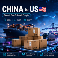 Transitaire maritime USA LCL FCL, expédition de fret général porte-à-porte