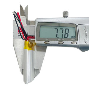 dtp803040 <span class=keywords><strong>3</strong></span>.7v 1000毫安时可充电锂聚合物电池<span class=keywords><strong>3</strong></span>针 - Product Image 5