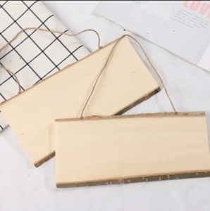 Letreros de Madera Tallada Reutilizables de Color Personalizado al por Mayor para Colgar en la Pared, Manualidades DIY para Niños - Product Image 2