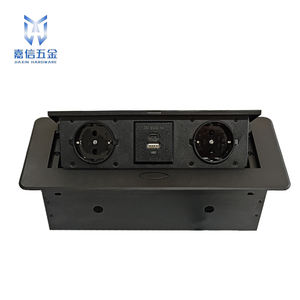 Meubles intégrés de conférence Prise de bureau cachée Prise de courant Prise de table à ports multiples Prise ue - Product Image 1