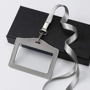 Portatarjetas de identificación Cossni, <span class=keywords><strong>tarjetero</strong></span> de identificación de cuero genuino para insignias, portatarjetas de identificación impermeables para entrenador, empleados de oficina, estudiantes - Product Image 1