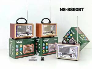 Lecteur MP3 sans fil rechargeable Redwingy Ns-8890Bt, <span class=keywords><strong>radio</strong></span> silencieuse à piles en bois avec réveil et éclairage d'<span class=keywords><strong>ambiance</strong></span> - Product Image 2